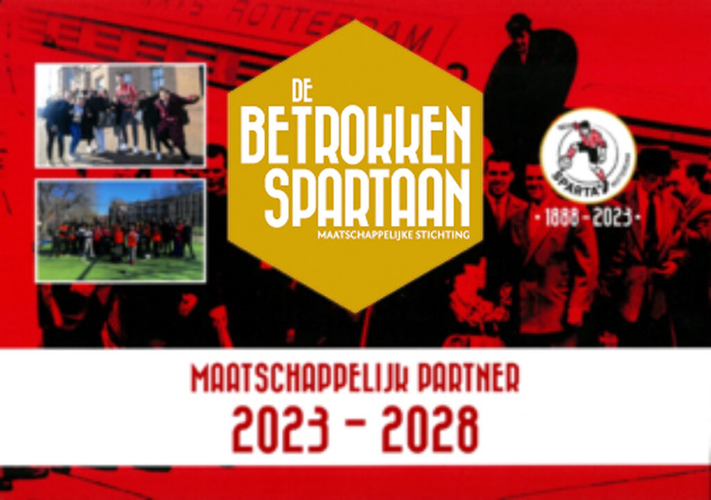 KRAGD maatschappelijk partner van De Betrokken Spartaan!